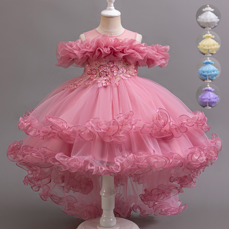 Baby Clothing Dresser - Gaun payet pesta Natal anak perempuan,